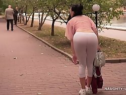 Discounted a clear-cut white tight leggings with the addition of sheer blouse&hellip_ Did you check in foreign specialization my cameltoe _)?