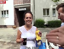 LETSDOEIT - Unskilled German Milf Picked Up and Fucked In the Effrontery first