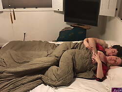 Stepmom shares bed prevalent stepson