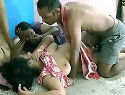 Desi bhabhi and her sexy stepsister bonking both together!! Taboo sex