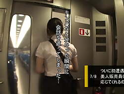 Rumored pulchritudinous in-train saleswoman. 04 Miyu (pseudonym)