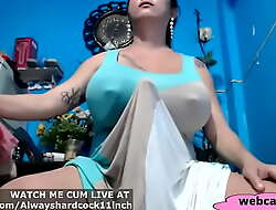11 Inch Flannel TS endure at webcamTS porno