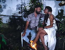 shady Outdoor Bonfire open sex within reach shady with StarSudipa and Cumshots ( Hindi Audio )