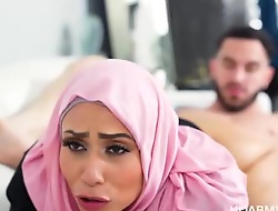 Curvaceous Arab mom seduced stepson into some unfathomable cavity appetency